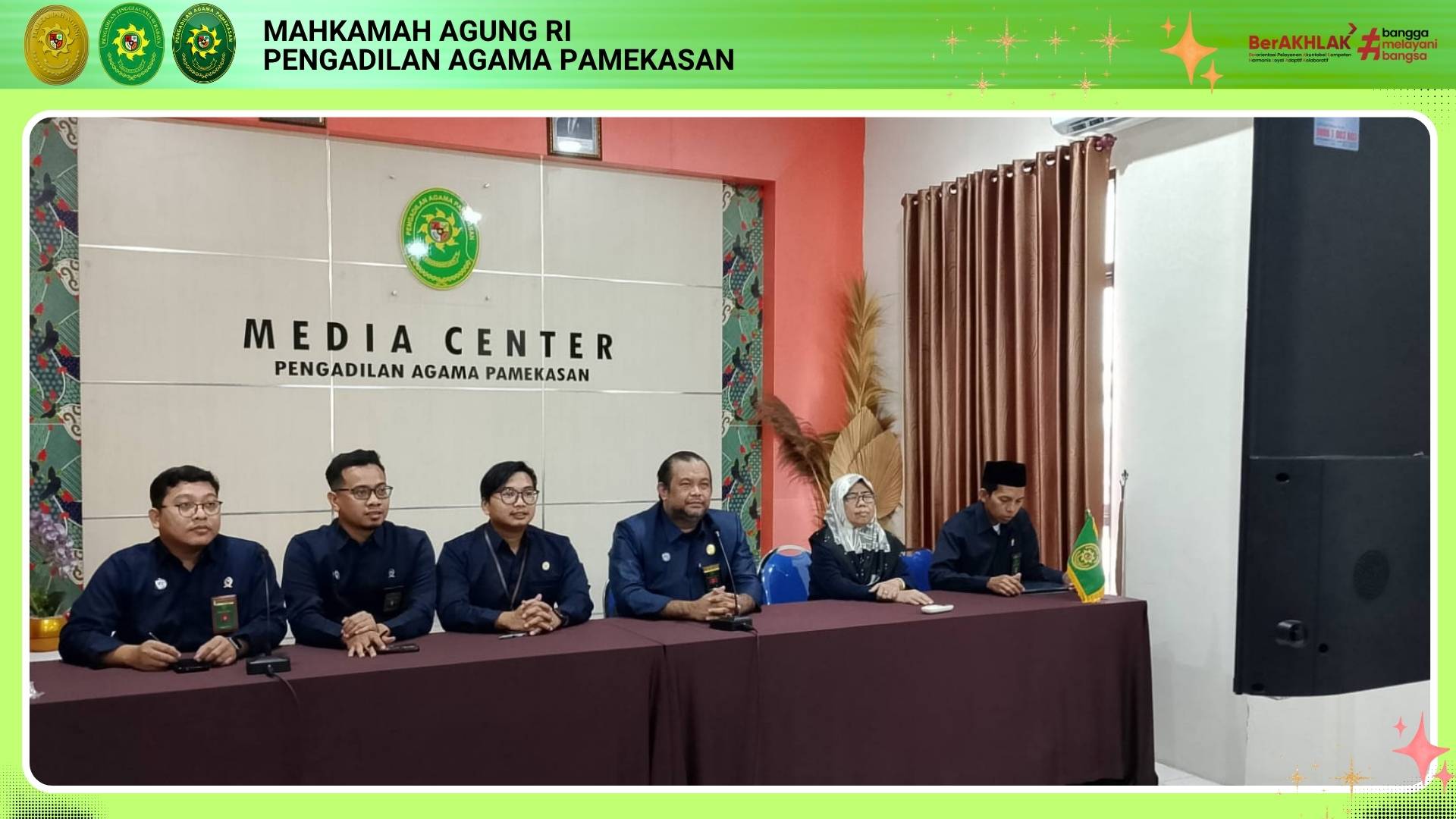 Kolaborasi Lintas Negara. PA Pamekasan Perkuat Wawasan Hukum Bersama Zanzibar Judiciary Office